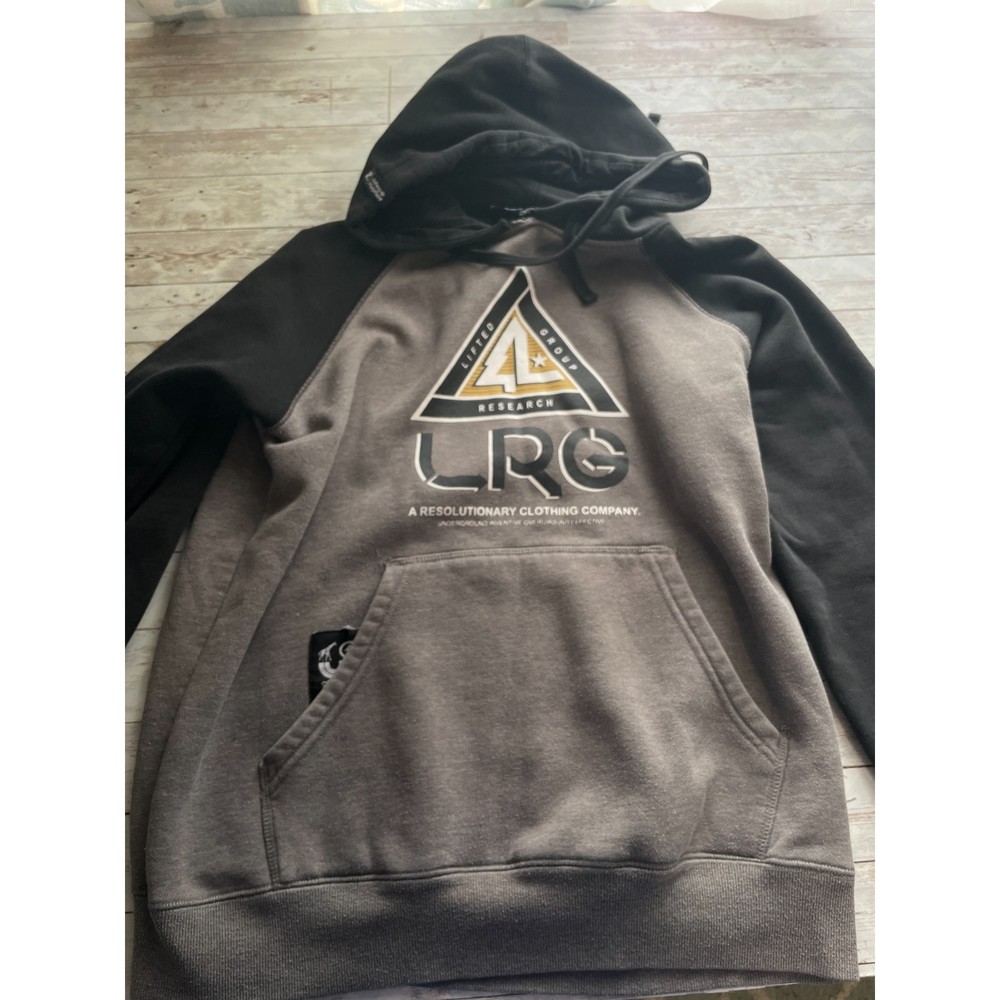 LRG Pullover Sweatshirt SIZE Small Gray